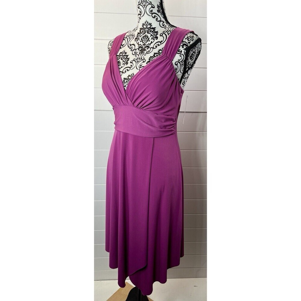 Vintage Y2k La Belle Dress Coquette Fairy Babydoll Asymmetrical Hem Womens L